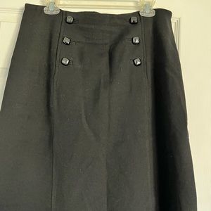 Banana Republic High Waisted Wool Skirt